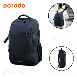 کوله پشتی پرودو Porodo Lifestyle WaterProof Oxford BPWPPU مناسب برای لپ تاپ 15.6 اینچ