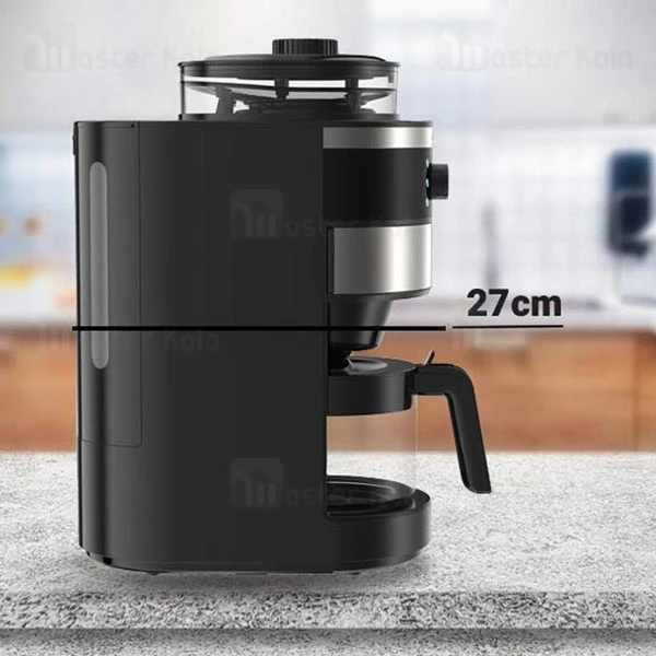 دستگاه قهوه‌ ساز و آسیاب قهوه لپرسو LePresso LP6DCMBK ظرفیت 750 میلی لیتر