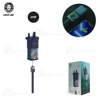 پاوربانک 5200 و شارژر دیواری گرین لاین Green Lion GNPBGANCH5K توان 20 وات دارای قابلیت شارژ اپل واچ