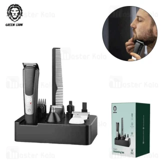 ست اصلاح مو گرین لاین Green Lion 5 in 1 Grooming Set GN5N1GROMSTBK