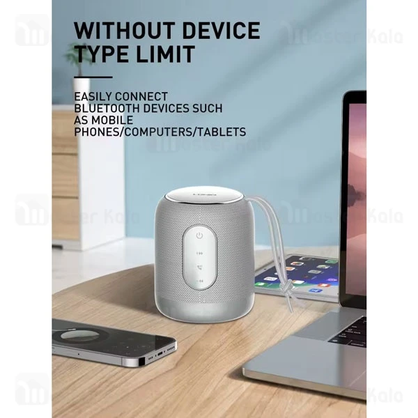 اسپیکر بلوتوث الدینیو Ldnio Bluetooth Speaker BTS12 توان 5 وات رم خور