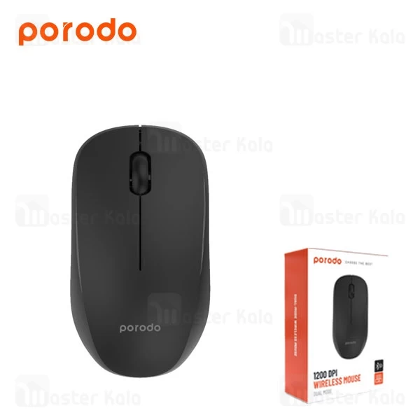 موس بلوتوثی دو حالته پرودو Porodo Wireless Mouse PD-WBRM12 