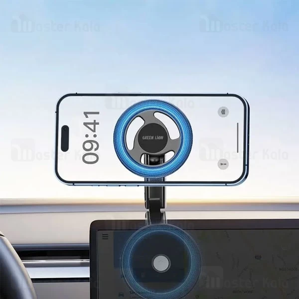 هولدر و پایه نگهدارنده گرین لاین Green Lion Foldable Magnetic Car Mount GNFLMAGCMT مگنتی