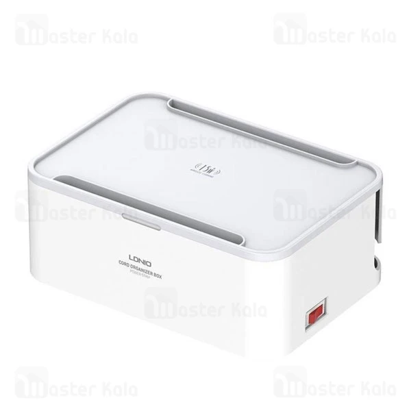 چند راهی برق و شارژر وایرلس الدینیو LDNIO SN5310W دارای 3 پورت