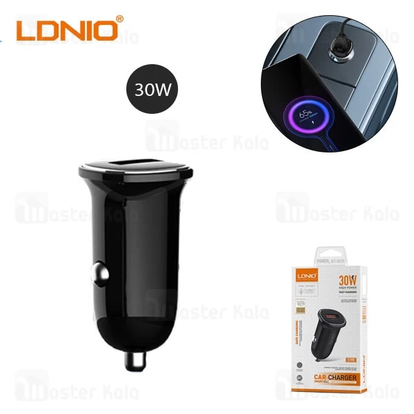 شارژر فندکی الدینیو Ldnio C105 توان 30 وات