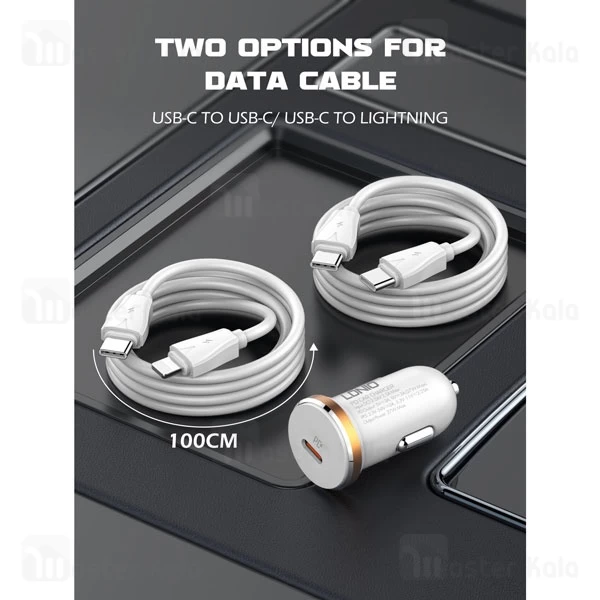 شارژر فندکی الدینیو Ldnio C22Q توان 27 وات