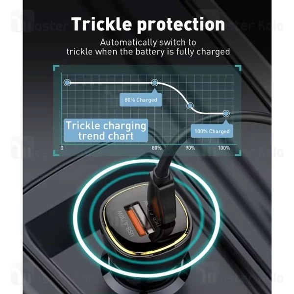 شارژر فندکی الدینیو Ldnio C103 توان 60 وات