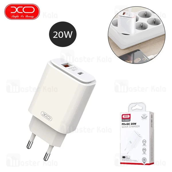 شارژر دیواری ایکس او XO L90A Quick Charger توان 20 وات 