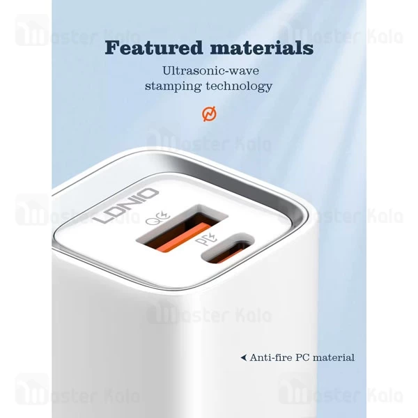 شارژر دیواری الدینیو Ldnio A2318C توان 20 وات 