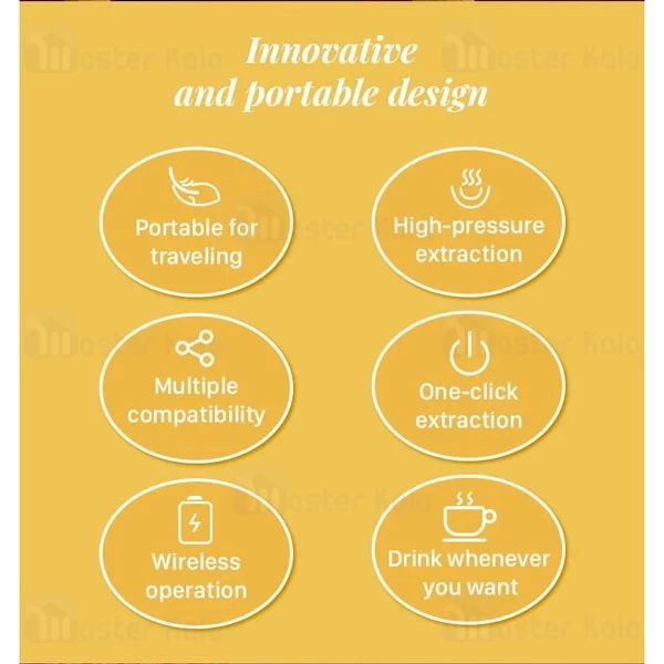 اسپرسو ساز قابل حمل شیائومی Xiaomi ZOLELE MG73T Espresso Machine