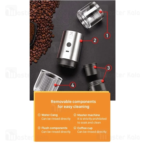 اسپرسو ساز قابل حمل شیائومی Xiaomi ZOLELE MG73T Espresso Machine