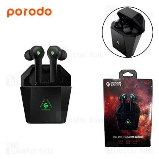 هندزفری گیمینگ بلوتوث پرودو Porodo PDX412 True-Wireless Gaming Earbuds