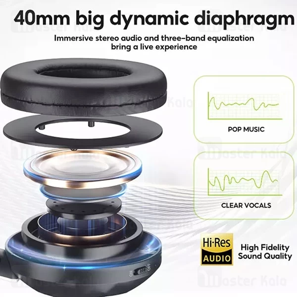 هدفون بلوتوث باوین Bavin BH-37