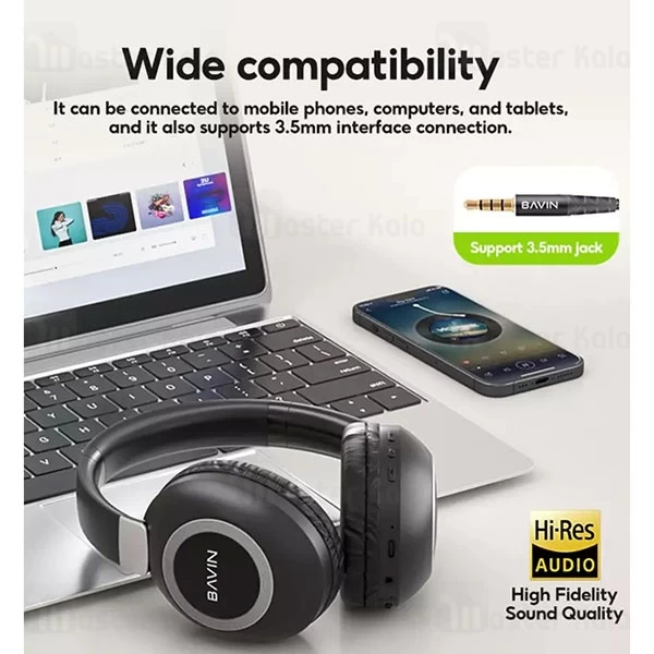 هدفون بلوتوث باوین Bavin BH-37