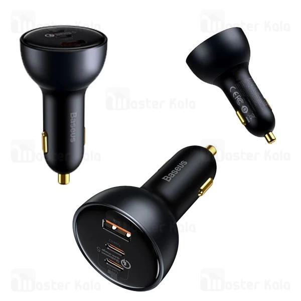 شارژر فندکی بیسوس Baseus TZCCZM-0G توان 160 وات با کابل Type C