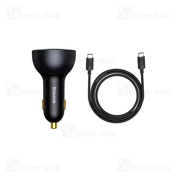 شارژر فندکی بیسوس Baseus TZCCZM-0G توان 160 وات با کابل Type C
