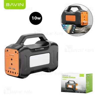 پاوربانک 12000 باوین Bavin PS03 Power Station همراه چراغ قوه