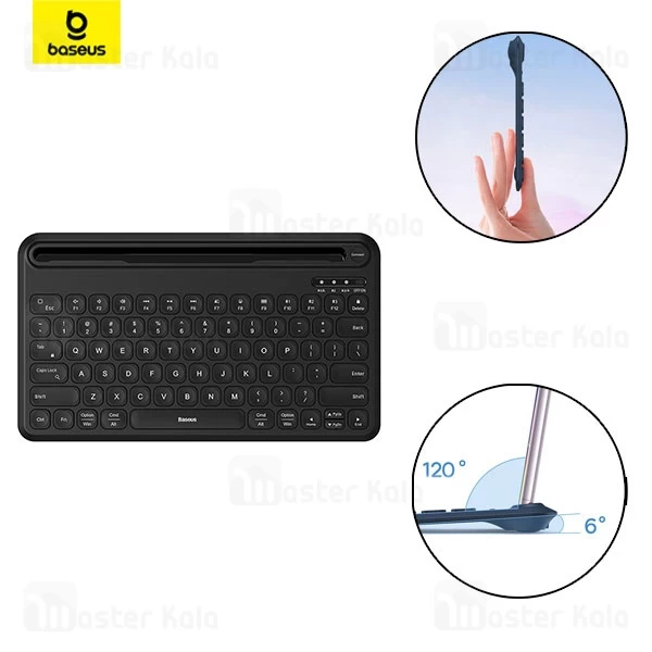 کیبورد بلوتوث بیسوس Baseus K02 Wireless Keyboard مخصوص تبلت