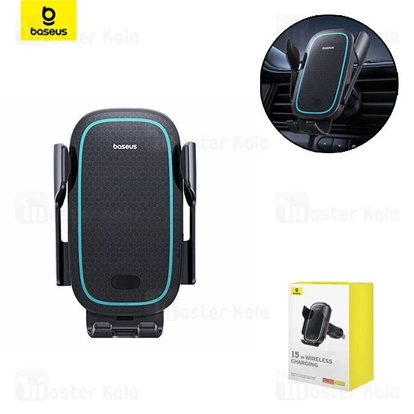 هولدر دریچه کولری و شارژر وایرلس بیسوس Baseus BS-CM023 Milky Way Pro  