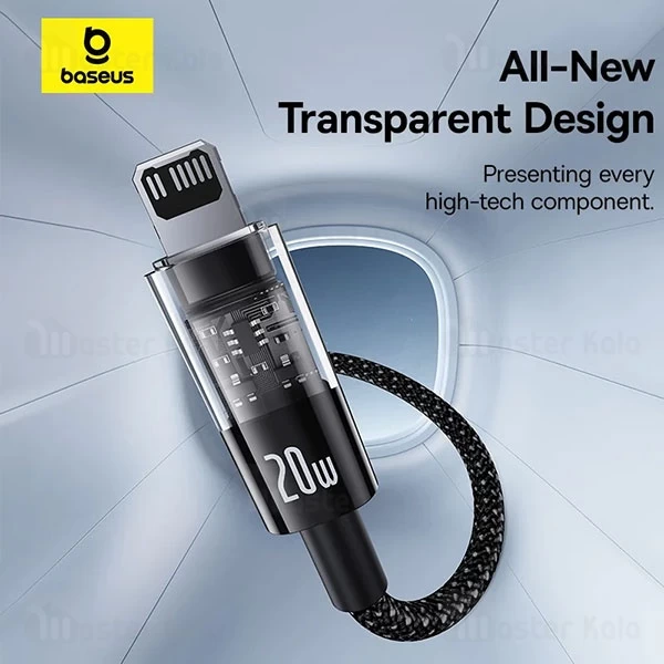 کابل Type C به لایتنینگ بیسوس Baseus CB000093 GEM charging P10373001111-0