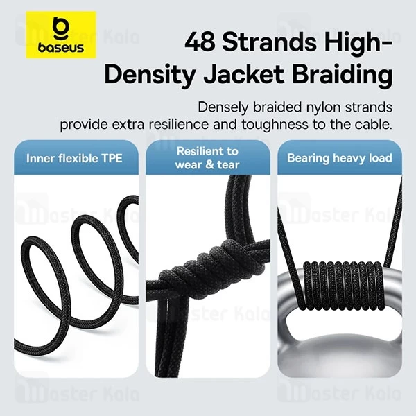 کابل Type C به لایتنینگ بیسوس Baseus CB000093 GEM charging P10373001111-0