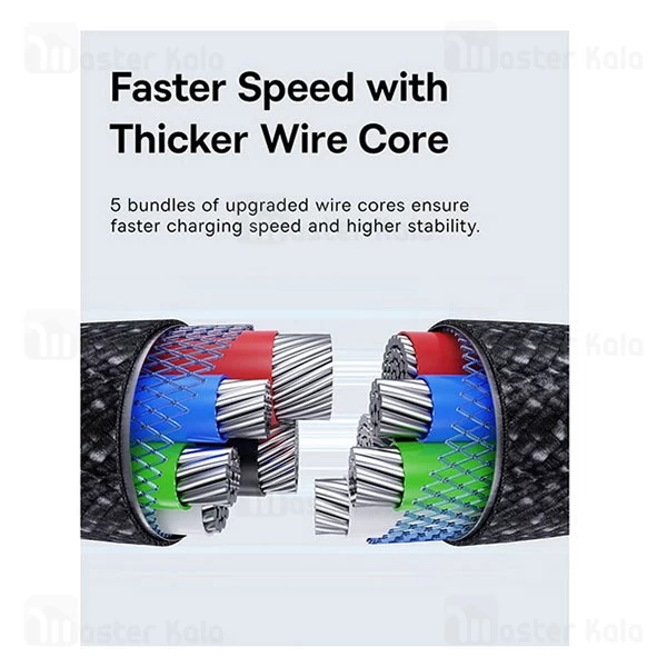 کابل Type C به Type C بیسوس Baseus CB000092 GEM charging P10373000111-00