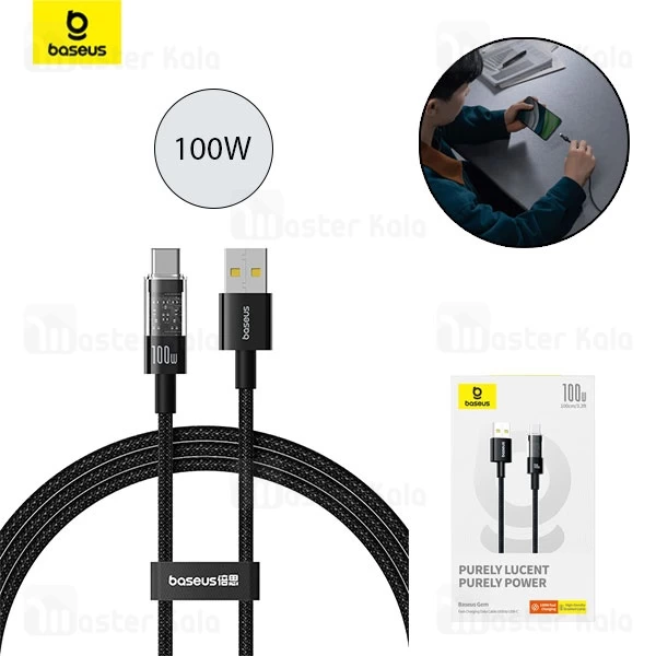 کابل USB به Type C بیسوس Baseus CB000094 GEM charging P10373002111-00