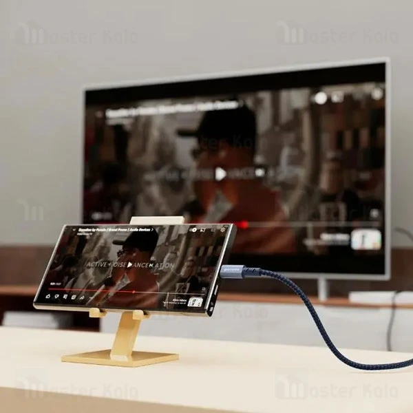 کابل HDMI به Type-C پرودو Porodo PD-4KHDMC طول 1.8 متر