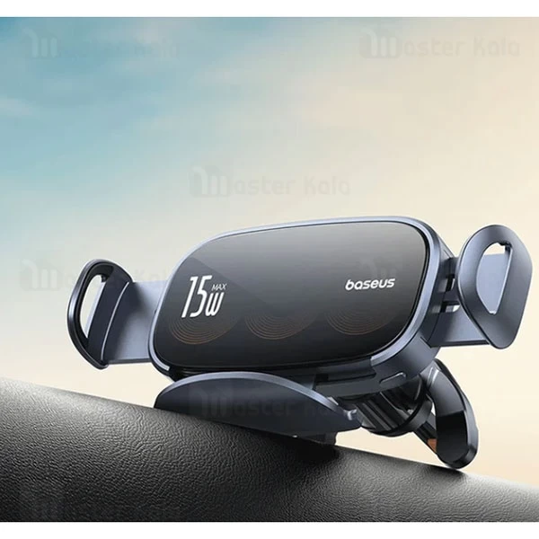 هولدر دریچه کولری و شارژر وایرلس بیسوسBaseus BS-CM029 LightChaser Series 