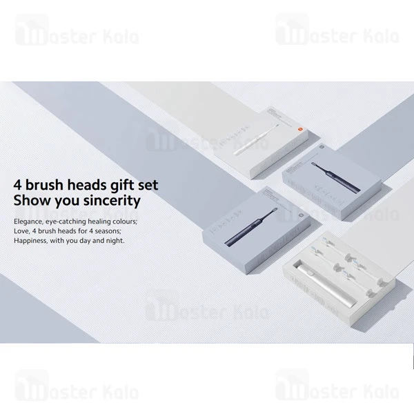 مسواک برقی شیائومی Xiaomi T302 Electric Toothbrush با سری اضافه