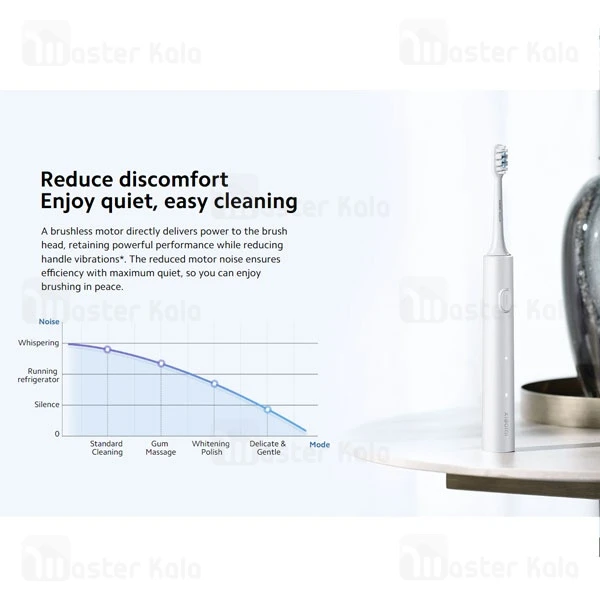 مسواک برقی شیائومی Xiaomi T302 Electric Toothbrush با سری اضافه