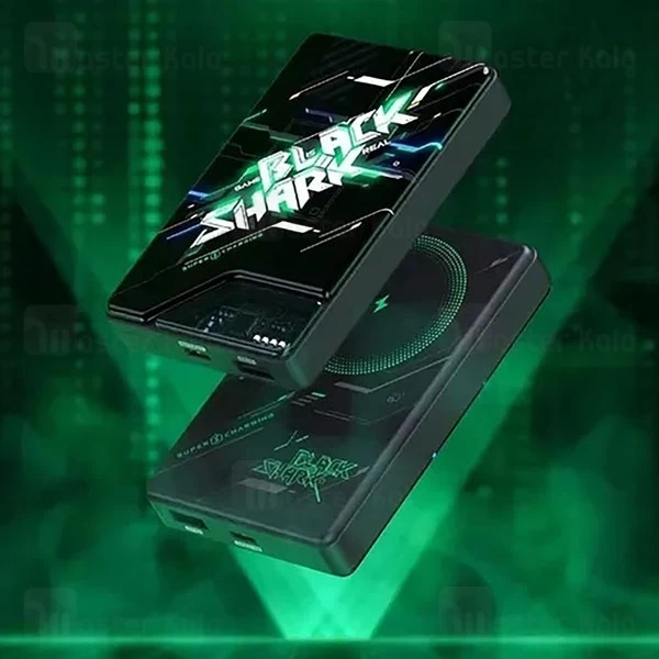 پاوربانک وایرلس 10000 شیائومی Xiaomi Black Shark BPB08 10000mAh Cyber Magnetic توان 22.5 وات