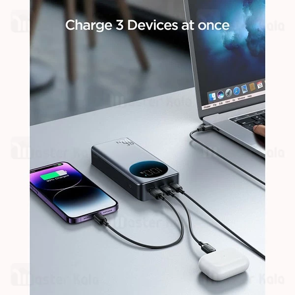 پاوربانک 20000 فست شارژ جویروم Joyroom JR-PBF02 توان 30 وات