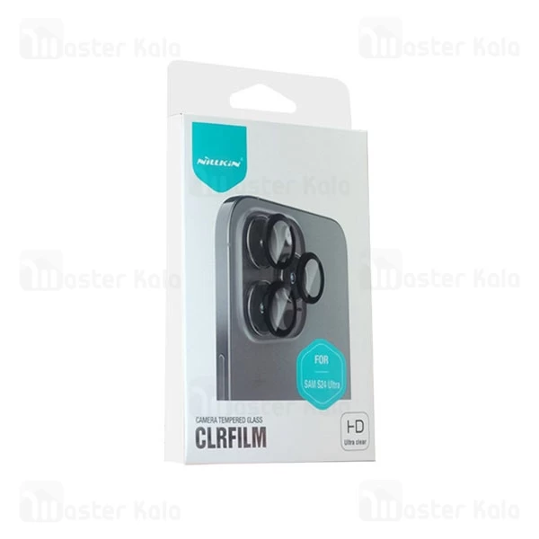 محافظ لنز دوربین فلزی نیلکین سامسونگ Samsung S24 Ultra Nillkin CLRFilm Camera 