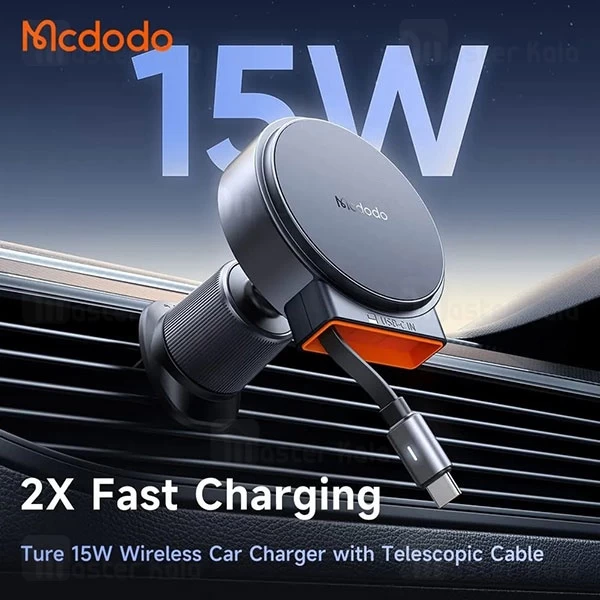 هولدر و شارژر وایرلس دریچه کولری مگنتی مک دودو Mcdodo CH-3000