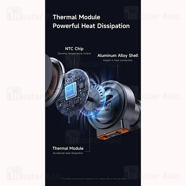 هولدر و شارژر وایرلس دریچه کولری مگنتی مک دودو Mcdodo CH-3000