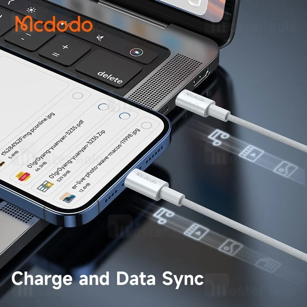 کابل Type-C به Type-C مک دودو Mcdodo CA-277 طول 1.2 متر توان 60 وات