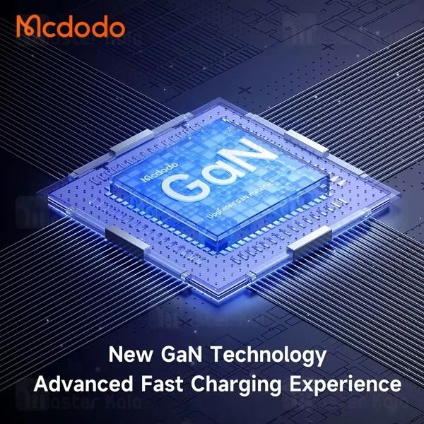 چند راهی برق و شارژر مک دودو Mcdodo CH-062 GaN دارای 3 پورت