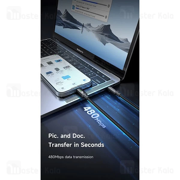 کابل لایتنینگ به Type-C و شارژر اپل واچ مک دودو Mcdodo CA-568 Cable Wireless Charger توان 36 وات