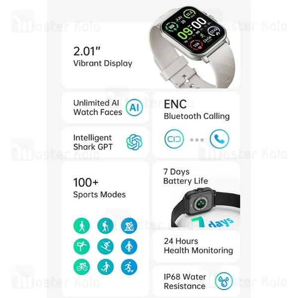 ساعت هوشمند شیائومی Xiaomi Black Shark GT3 Neo