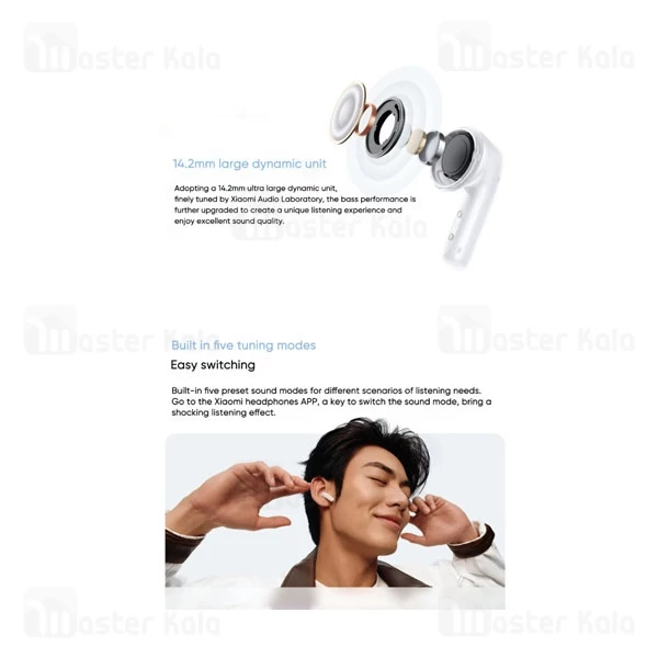 هندزفری بلوتوث شیائومی Xiaomi Redmi Buds 6 active