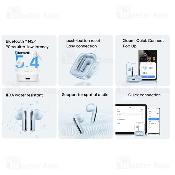 هندزفری بلوتوث شیائومی Xiaomi Redmi Buds 6 active