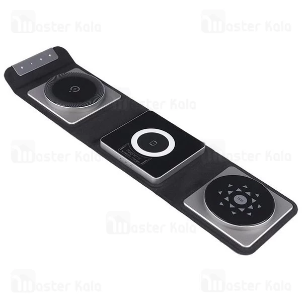 شارژر وایرلس چند کاره بیوا Biva WLC-10 با قابلیت شارژ اپل واچ