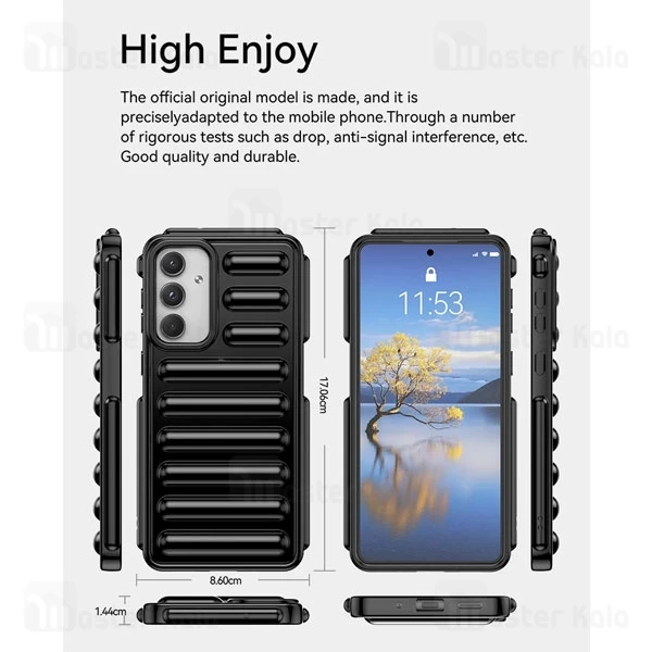 قاب کپسولی ضد ضربه سامسونگ Samsung Galaxy A35 TPU Capsule Shockproof