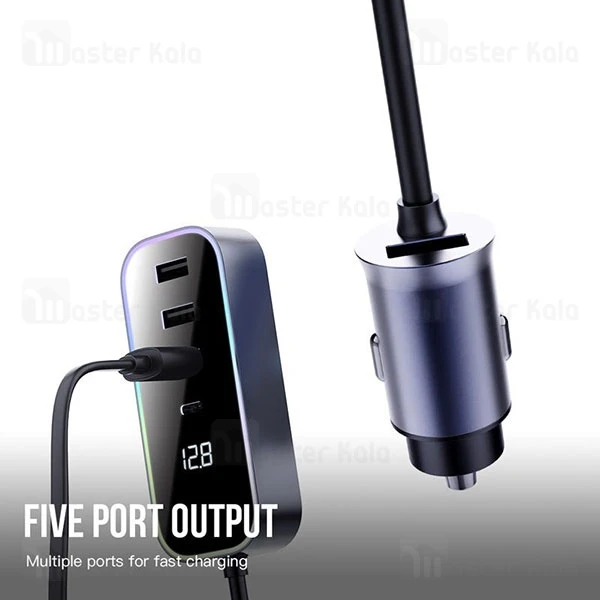 شارژر فندکی بیوا Biva CC-014 توان 107 وات