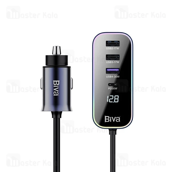 شارژر فندکی بیوا Biva CC-014 توان 107 وات