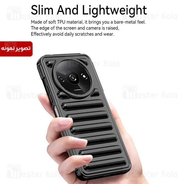 قاب پافر ضد ضربه شیائومی Xiaomi Redmi A3 / A3x TPU Capsule Shockproof