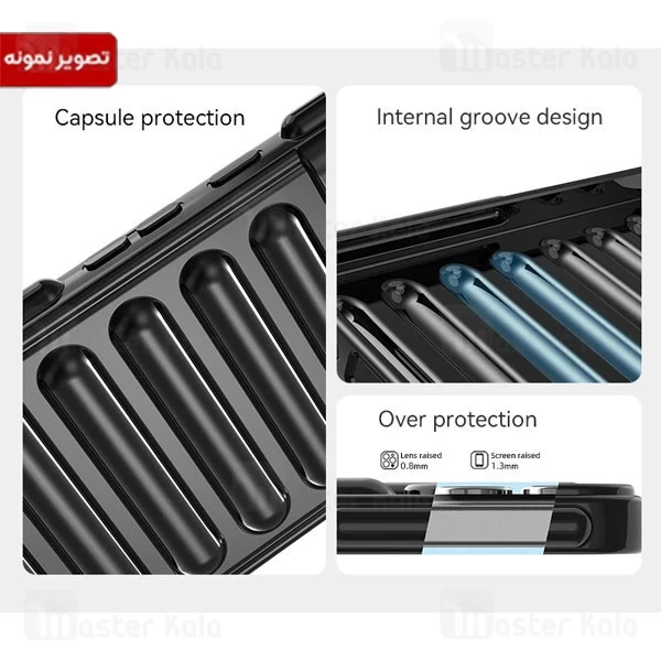 قاب پافر ضد ضربه شیائومی Xiaomi Redmi A3 / A3x TPU Capsule Shockproof