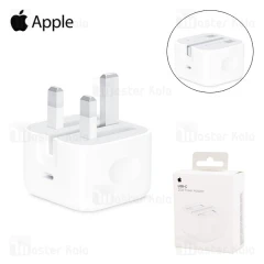 شارژر دیواری اصلی اپل Apple A2344 MUVT3B/A Charger توان 20 وات