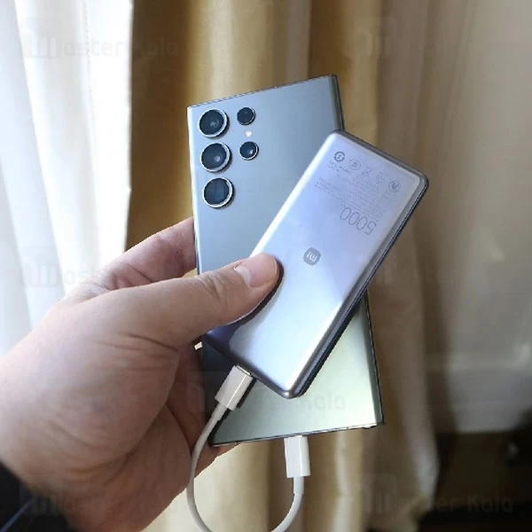 پاوربانک فوق نازک 5000 شیائومی Xiaomi PB0520MI Ultra-thin Power Bank توان 20 وات 
